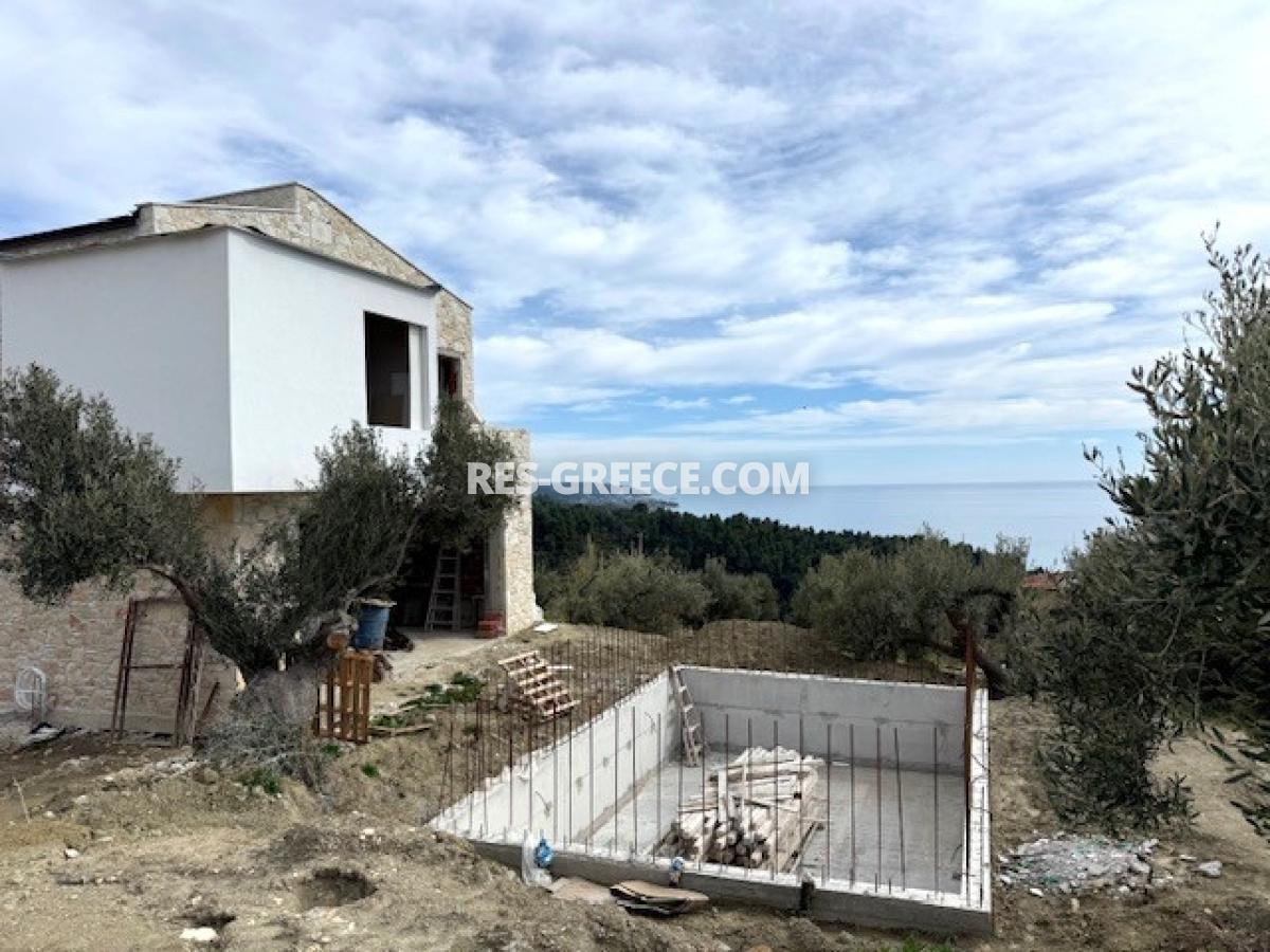 Катоги 1, Халкидики-Кассандра, Греция - комплекс вилл с бассейнами на нулевом цикле строительства - Фото 14