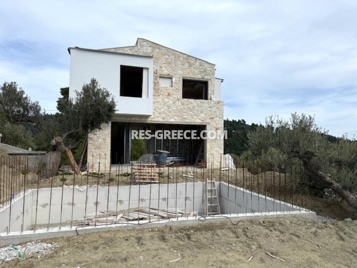 Катоги 1, Халкидики-Кассандра, Греция - комплекс вилл с бассейнами на нулевом цикле строительства - Фото 15