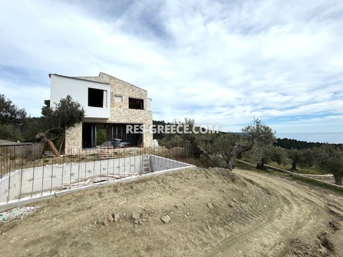 Катоги 1, Халкидики-Кассандра, Греция - комплекс вилл с бассейнами на нулевом цикле строительства - Фото 11