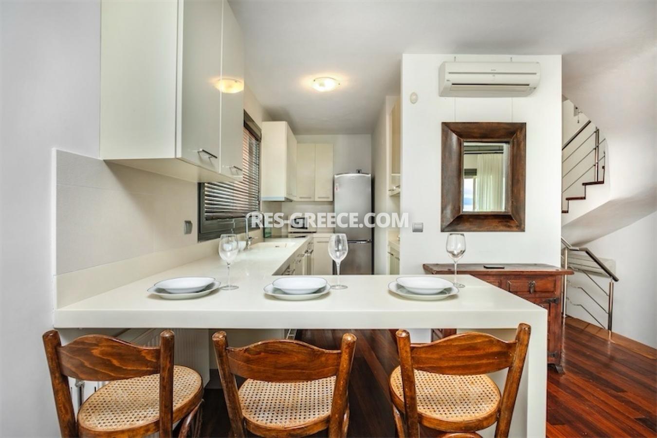 Паллирия вилла, Халкидики-Кассандра, Греция - вилла на 1 линии в закрытом комплексе Паллирис у моря - Фото 10