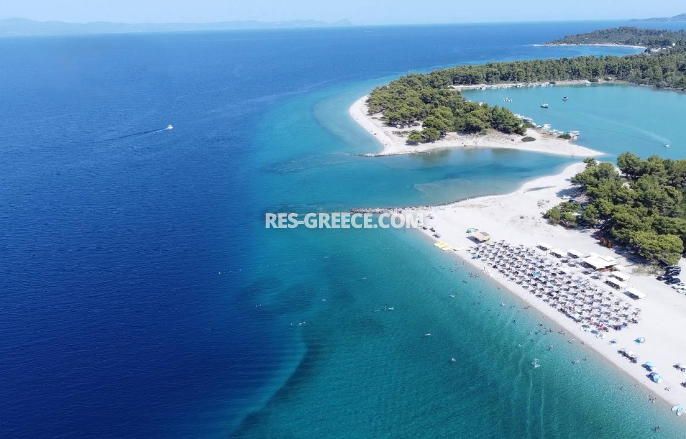 Участок Ставрос, Пефкохори, Греция - большой участок под строительства жилой или туристической недвижимости, Фото 2