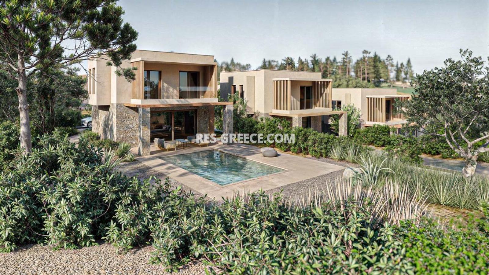 Агиоритико, Сивири, Греция - новые виллы всего в 100м от прекрасного пляжа, Фото 2