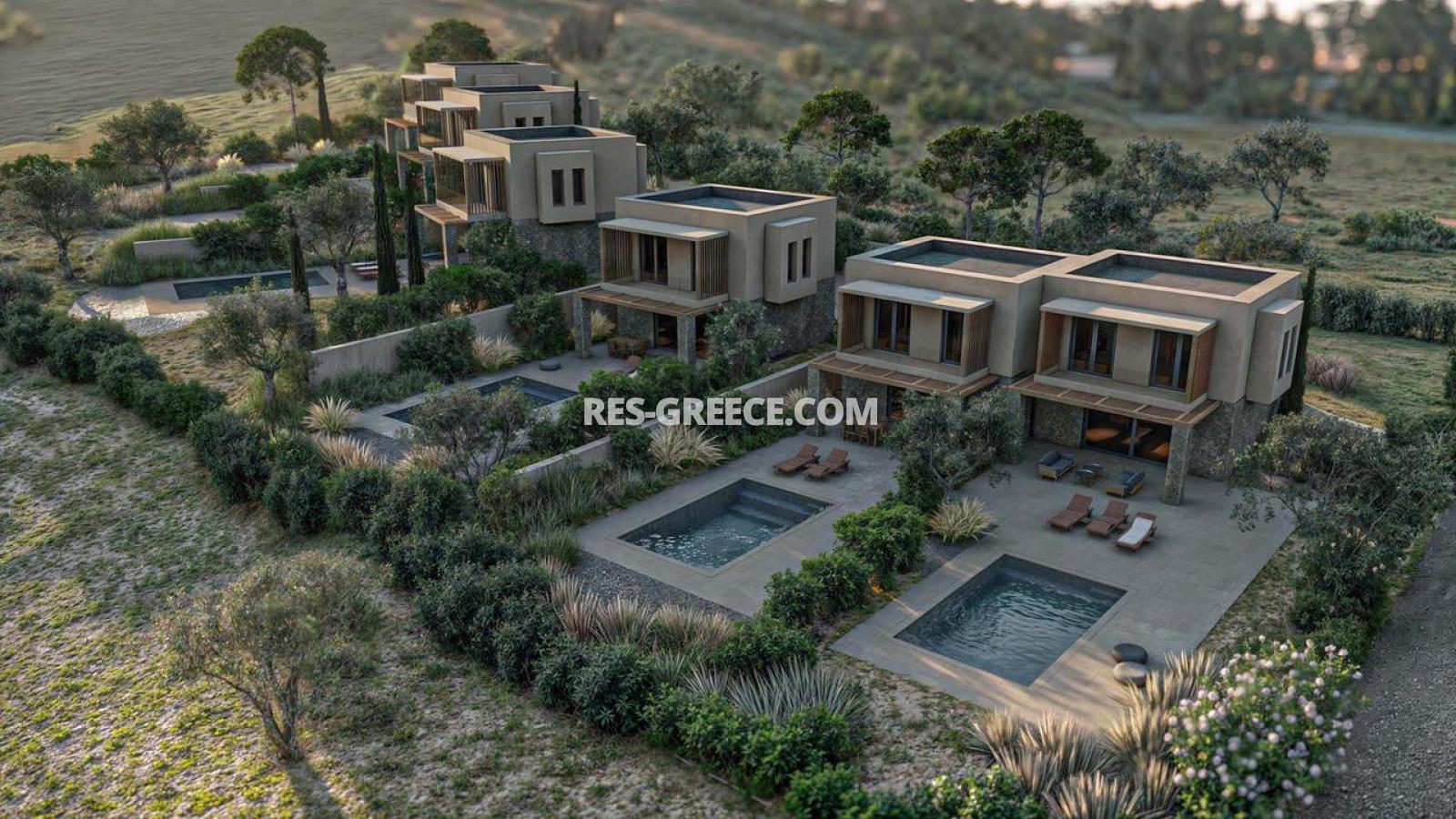 Агиоритико, Сивири, Греция - новые виллы всего в 100м от прекрасного пляжа, Фото 5