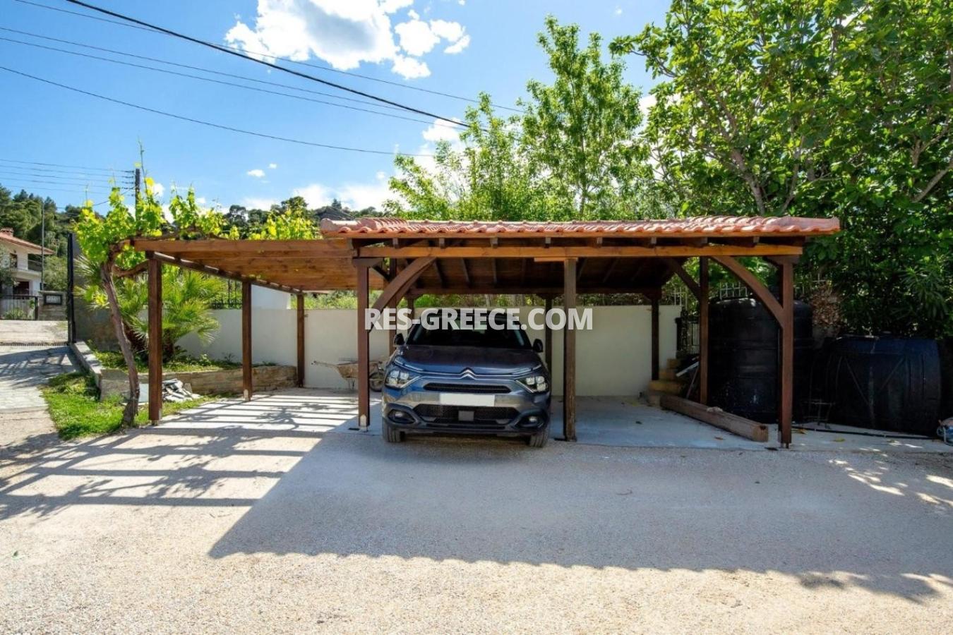 Наоко, Халкидики-Ситония, Греция - традиционная вилла на большом участке у пляжа - Фото 25