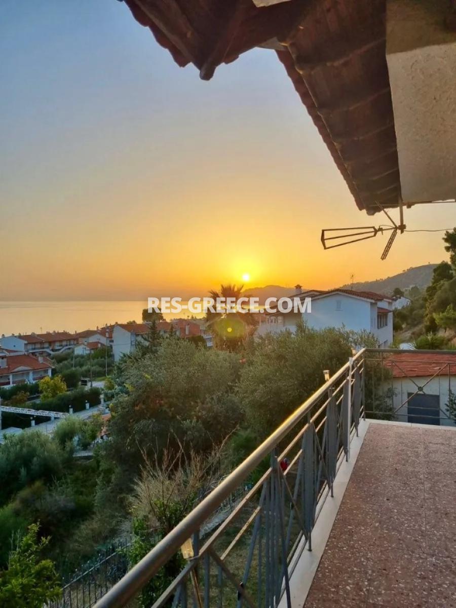 Миранда, Халкидики-Кассандра, Греция - традиционная вилла на большом участке с панорамными видами - Фото 12