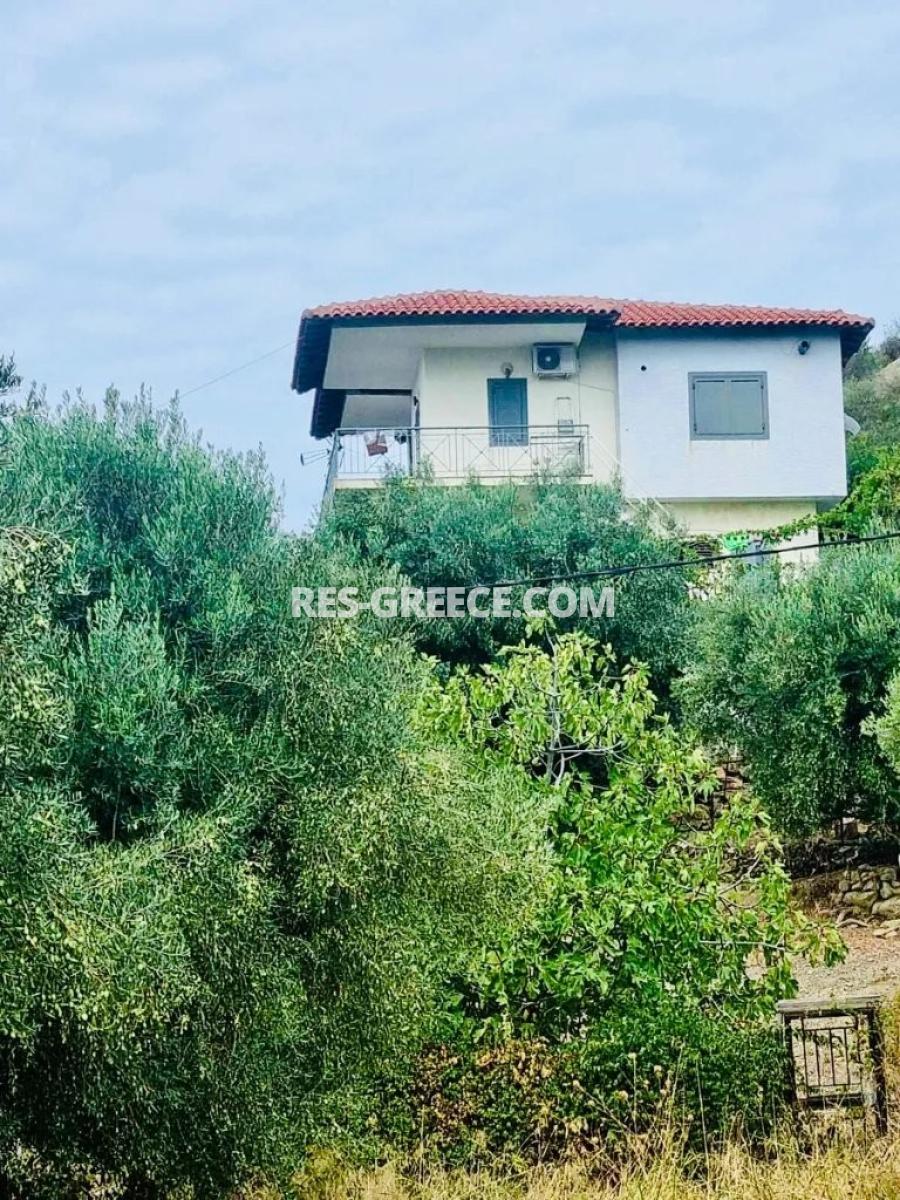 Миранда, Халкидики-Кассандра, Греция - традиционная вилла на большом участке с панорамными видами - Фото 15