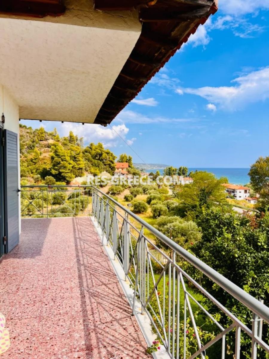 Миранда, Халкидики-Кассандра, Греция - традиционная вилла на большом участке с панорамными видами - Фото 10